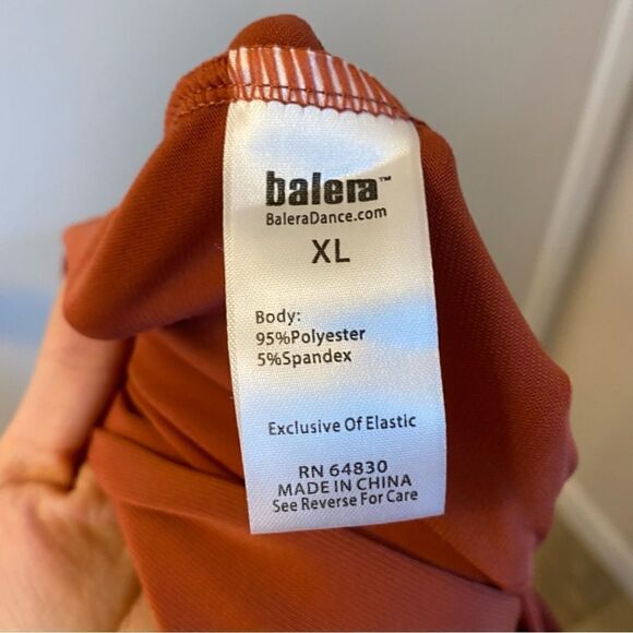 WEISSMAN Balera Dance costume Mock Neck Asymmetrical Dress D10665 Adult XLA - Picture 12 of 15